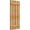 Ekena Millwork Spaced Board-n-Batten Shutters, Rough Sawn Western Red Cedar, 23W x 48H, PR RBS06S23X048RWR - alternate 3